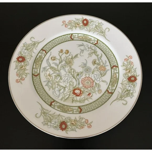 Set of 4 Mikasa‎ KABUKI 7-1/2" Salad Plates Excellent Japan Made - Picture 3 of 5